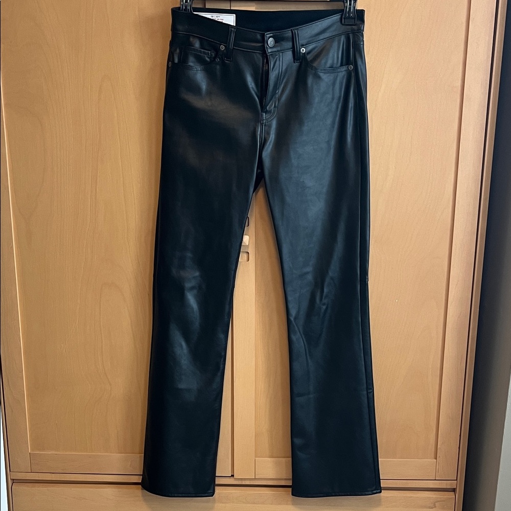 GAP Black Women’s Faux Leather Jeans